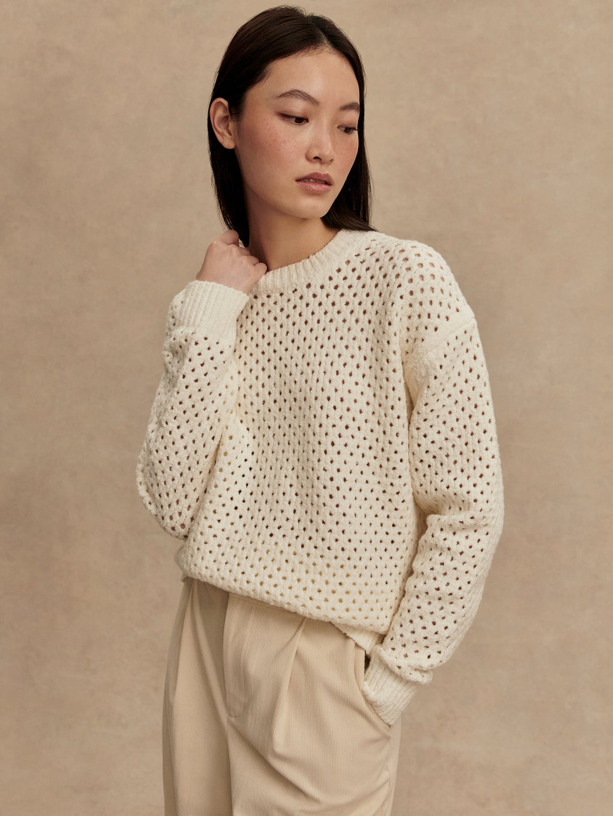 Grady Boucle Knit Sweater | Varley Customer Favorite