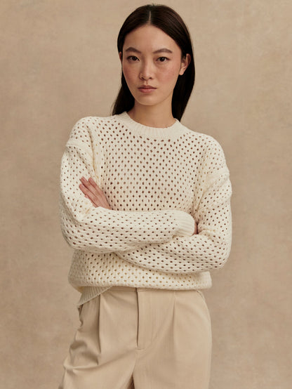 Grady Boucle Knit Sweater | Varley Customer Favorite