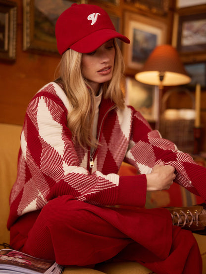 Karina Jacquard Knit Jacket | Varley Quality