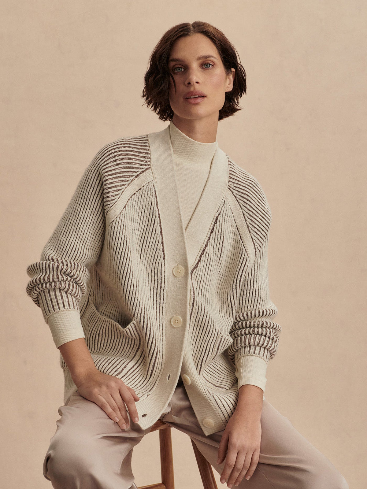 Jude Plated Cardigan | Varley Sale