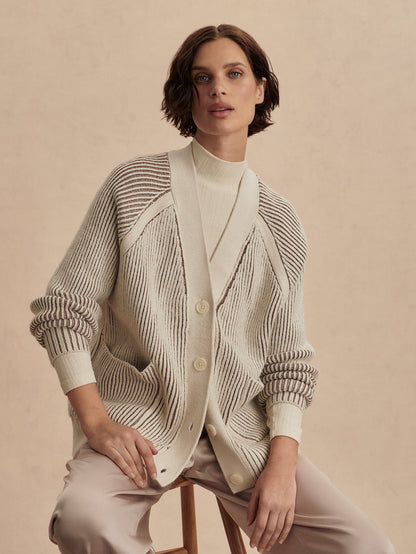 Jude Plated Cardigan | Varley Sale
