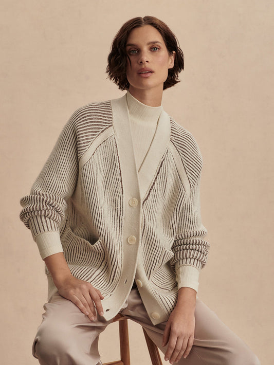 Jude Plated Cardigan | Varley Sale