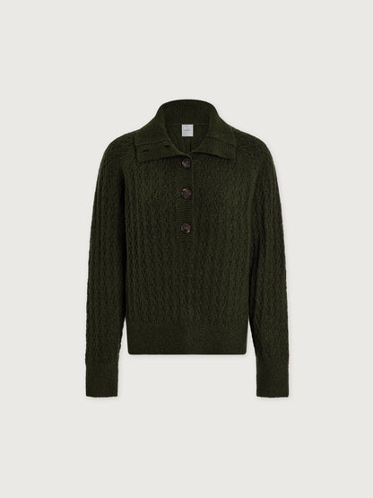 Bridget Half Button Sweater | Varley Everyday