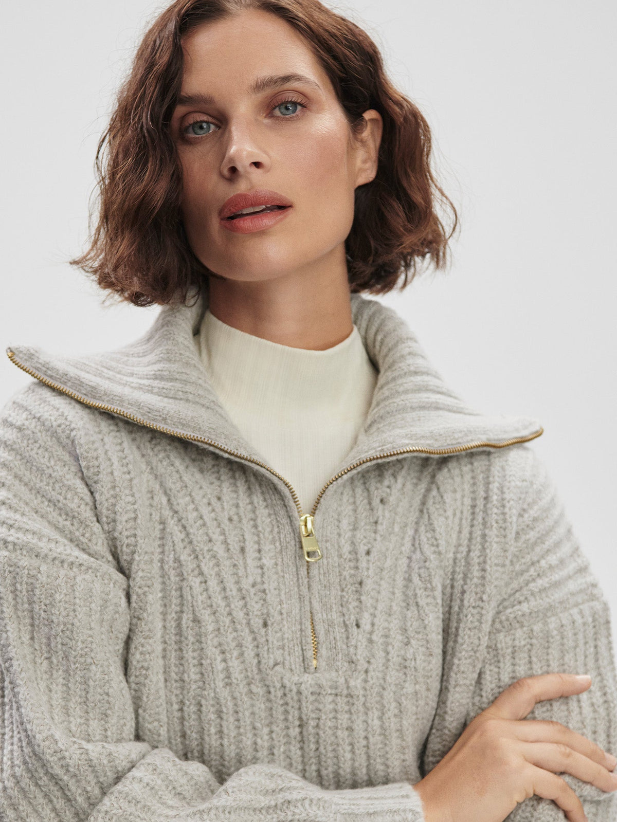 Flora Half Zip Soft Sweater | Varley Deals