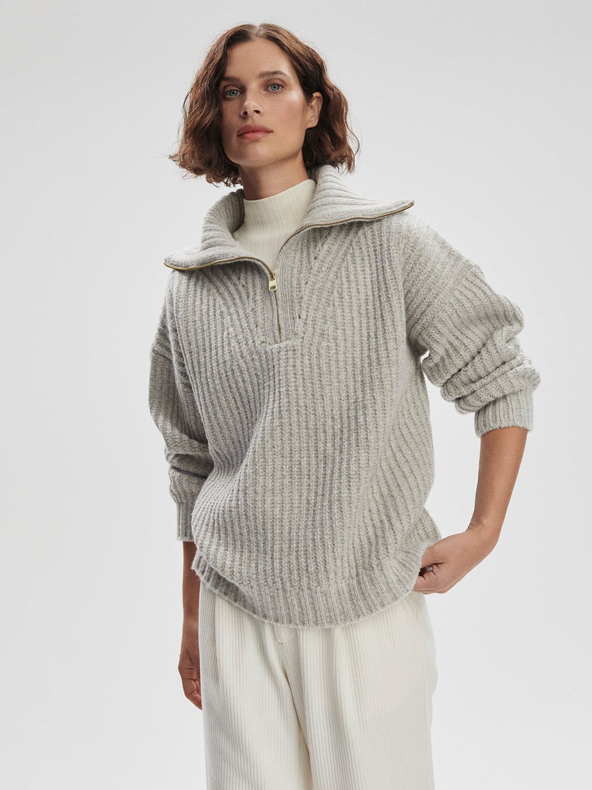 Flora Half Zip Soft Sweater | Varley Deals