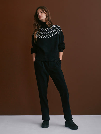 Marcie Fairisle Yoke Knit | VARLEY US | Varley Recommended
