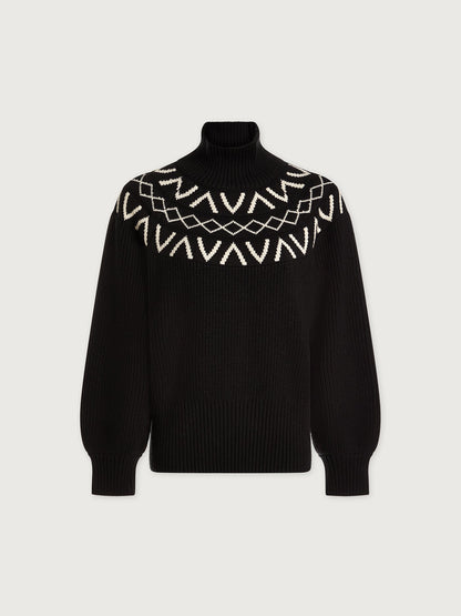 Marcie Fairisle Yoke Knit | VARLEY US | Varley Recommended
