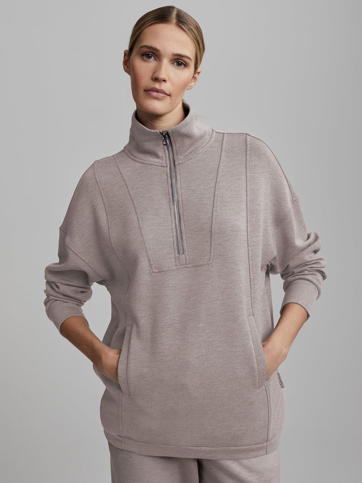 Naya Half Zip Sweat | VARLEY US | Varley Essential