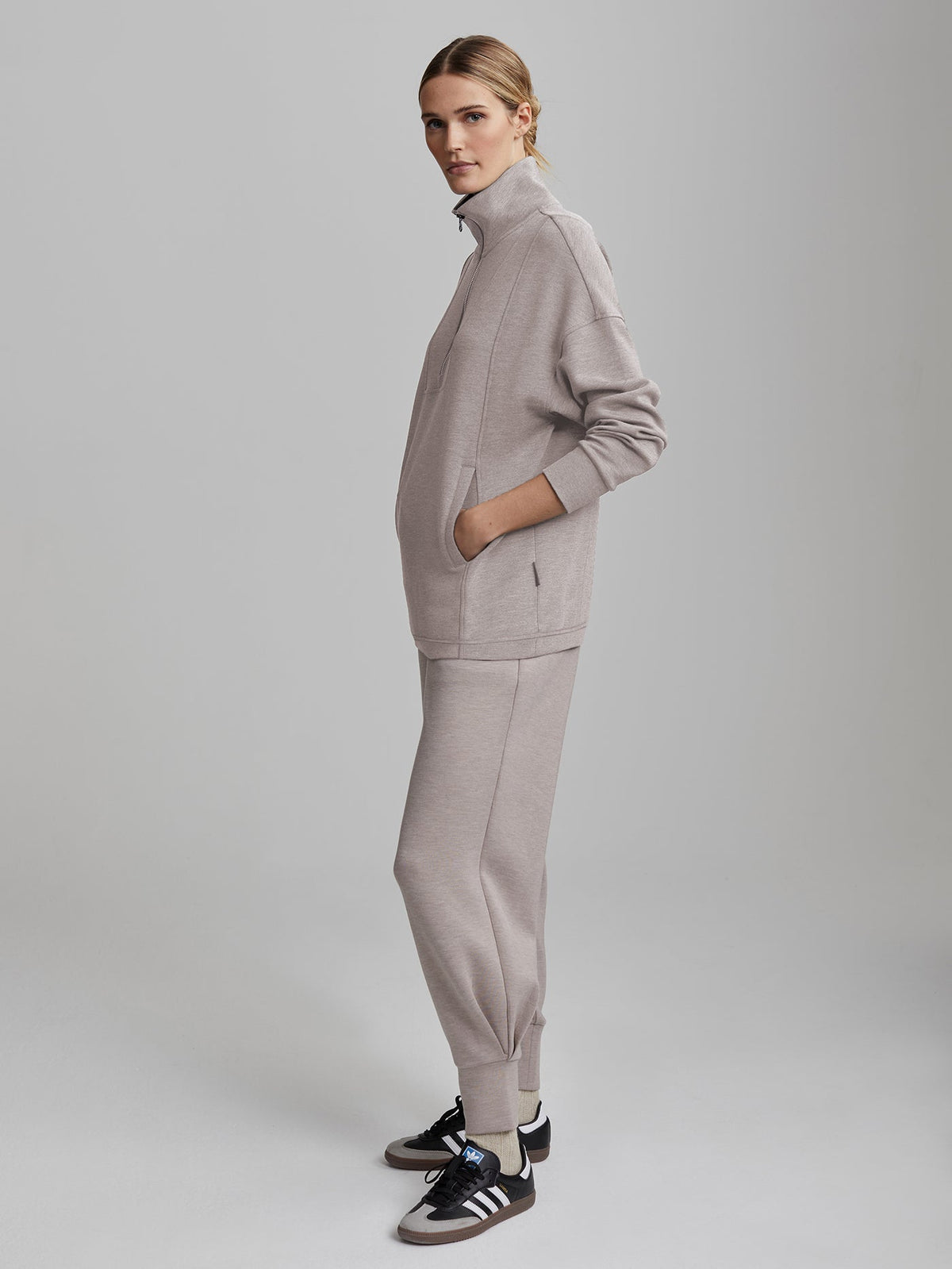 Naya Half Zip Sweat | VARLEY US | Varley Essential
