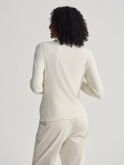 Astrid Fitted Long Sleeve Tee | Varley Signature