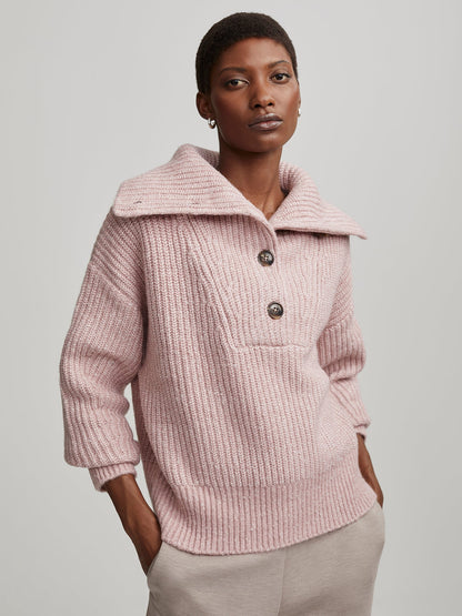 Peverel Button Placket Knit | VARLEY US | Varley Hot Sale