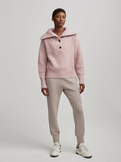 Peverel Button Placket Knit | VARLEY US | Varley Hot Sale
