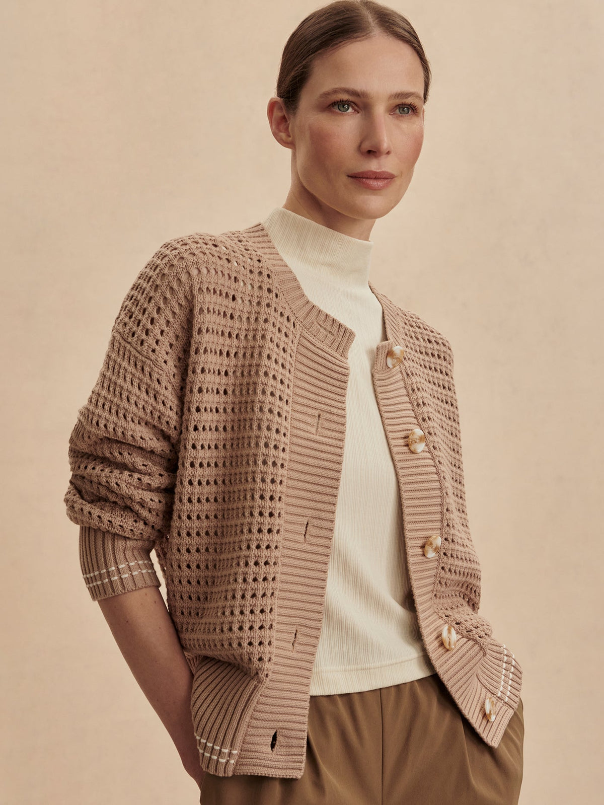 Kris Relaxed Fit Knit Cardigan | VARLEY US | Varley Recommended