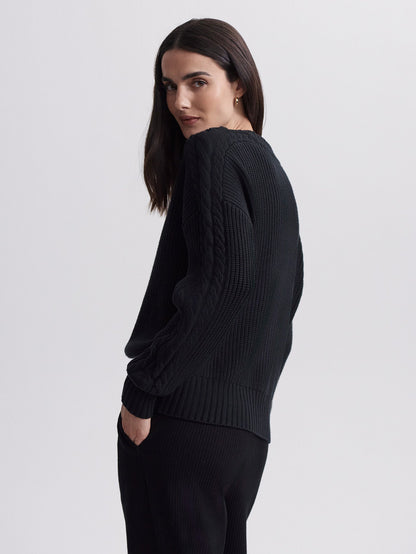 Vera Button Neck Sweater | Varley Signature
