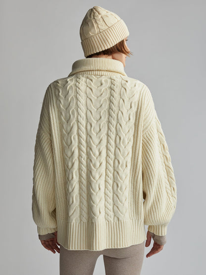 Daria Half Zip Cable Knit | VARLEY US | Varley New