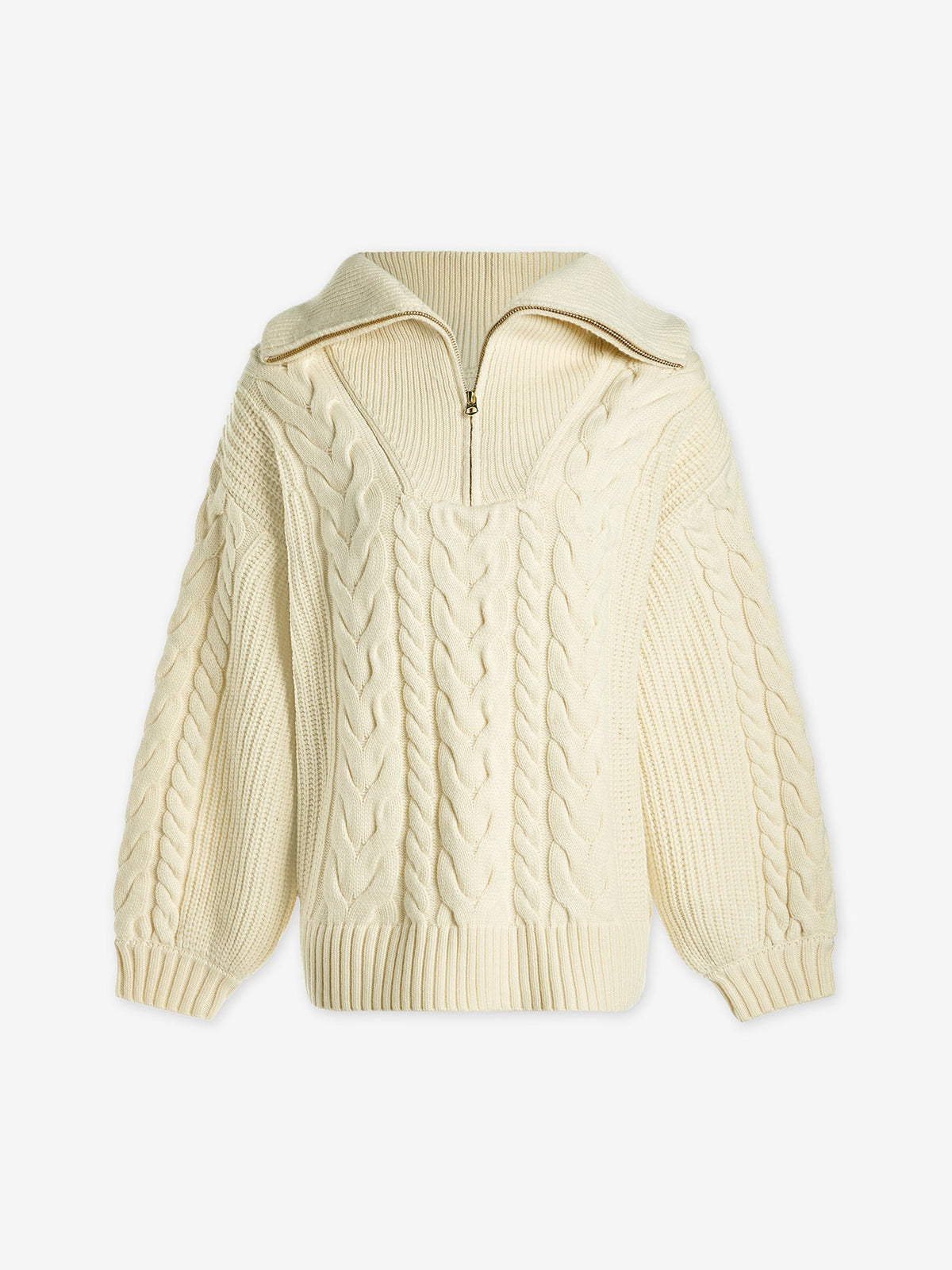 Daria Half Zip Cable Knit | VARLEY US | Varley New