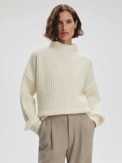 Blossom Mock Neck Knit Sweater | Varley Best Seller