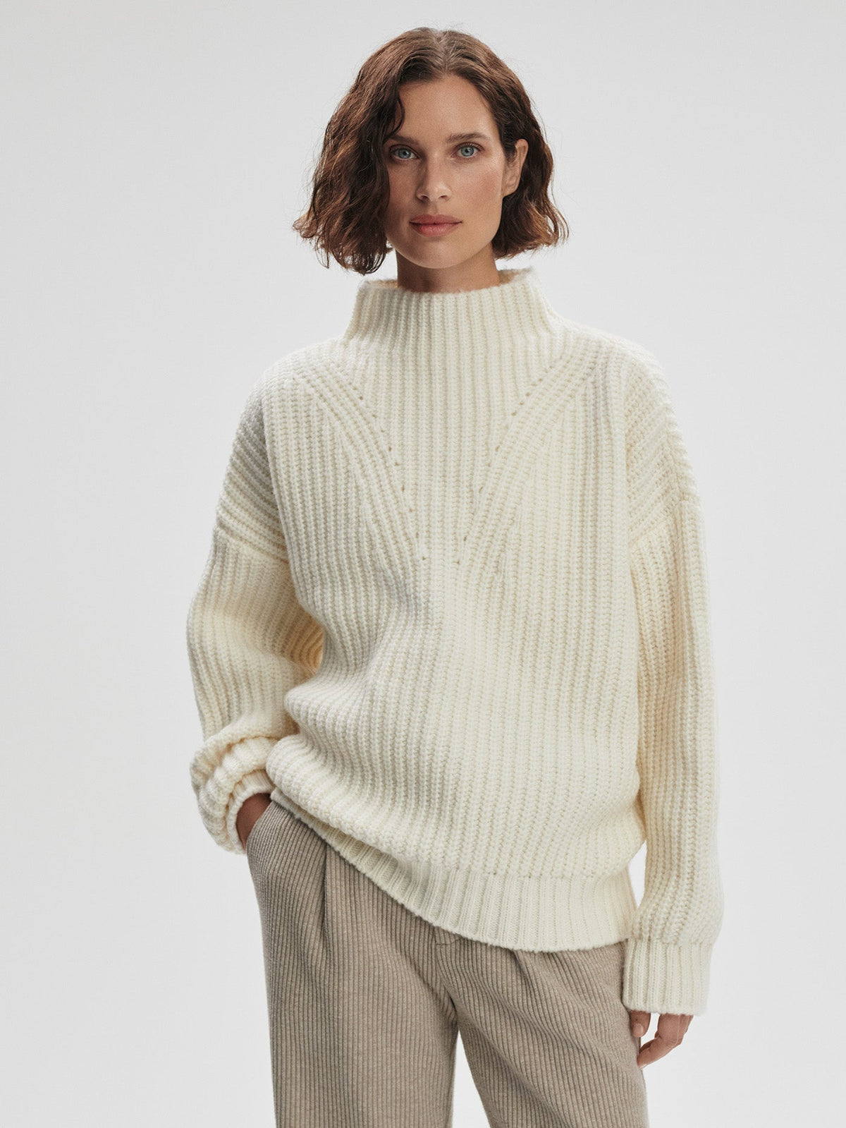 Blossom Mock Neck Knit Sweater | Varley Best Seller