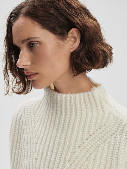 Blossom Mock Neck Knit Sweater | Varley Best Seller