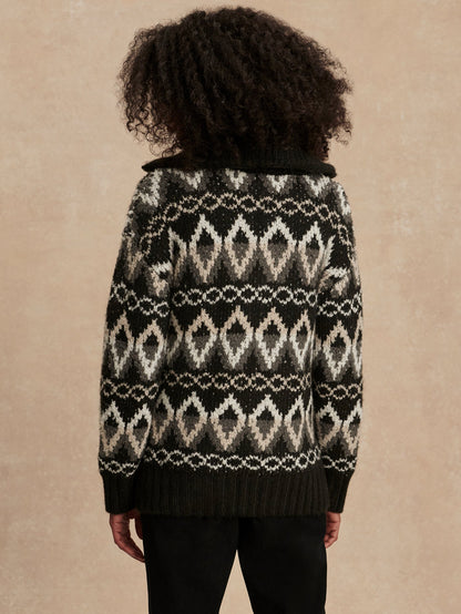 Brooke Fairisle Knit Jacket | VARLEY US | Varley Sale