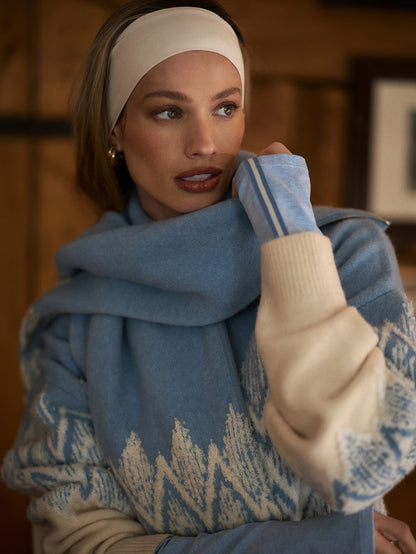Hedda Fairisle Half Zip Knit | Varley New