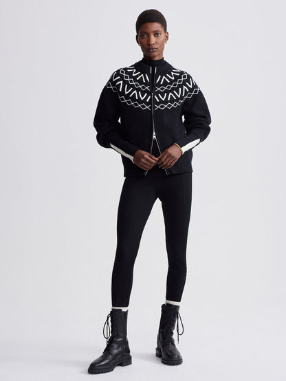Alys Fairisle Knit Jacket | Varley Best Seller
