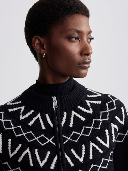 Alys Fairisle Knit Jacket | Varley Best Seller