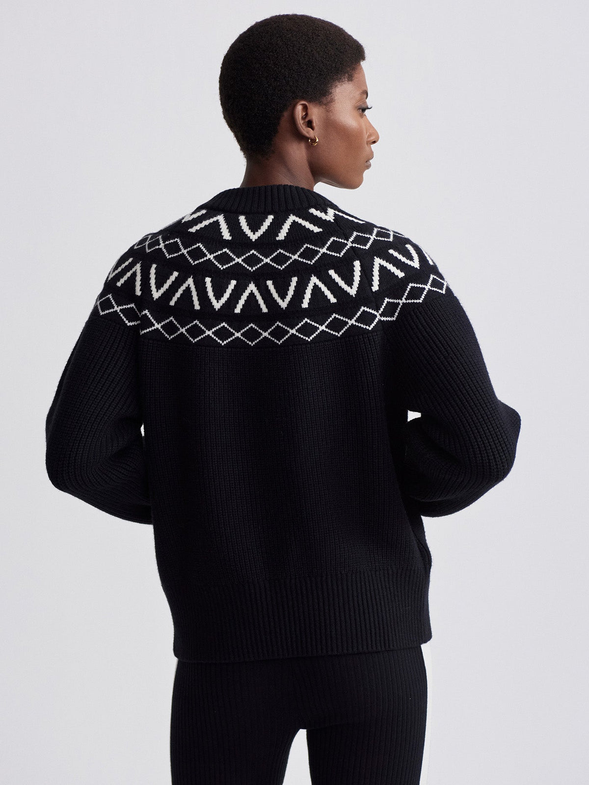 Alys Fairisle Knit Jacket | Varley Best Seller