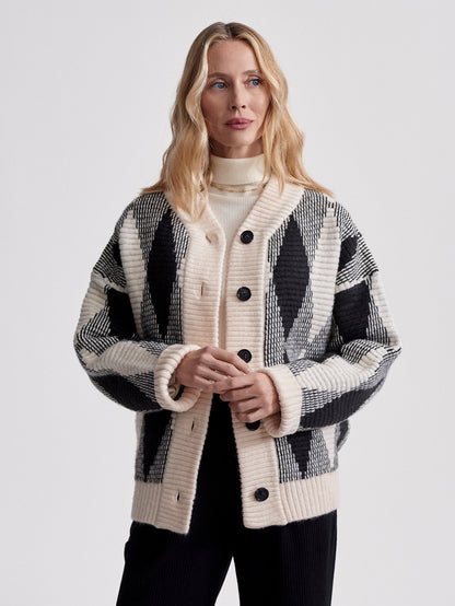 Nancy Jacquard Knit Jacket | Varley Everyday
