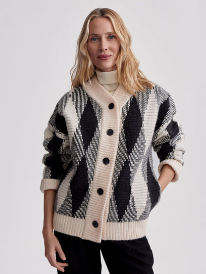 Nancy Jacquard Knit Jacket | Varley Everyday