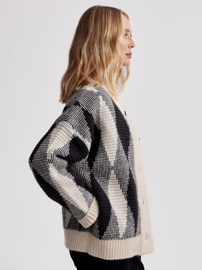 Nancy Jacquard Knit Jacket | Varley Everyday
