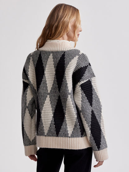 Nancy Jacquard Knit Jacket | Varley Everyday