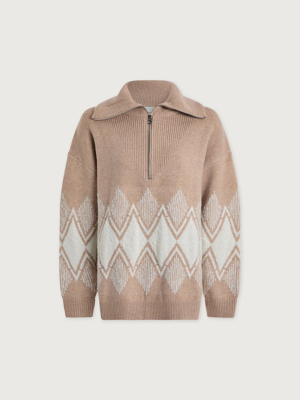 Betty Jacquard Half Zip Knit | Varley Classic