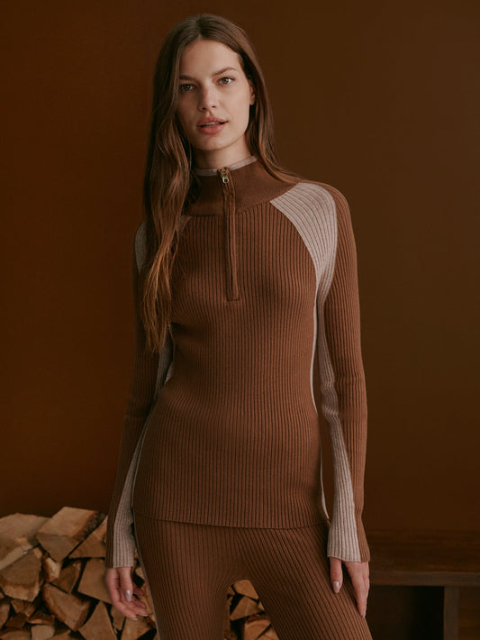 Bellings Half Zip Knit | Varley Exclusive