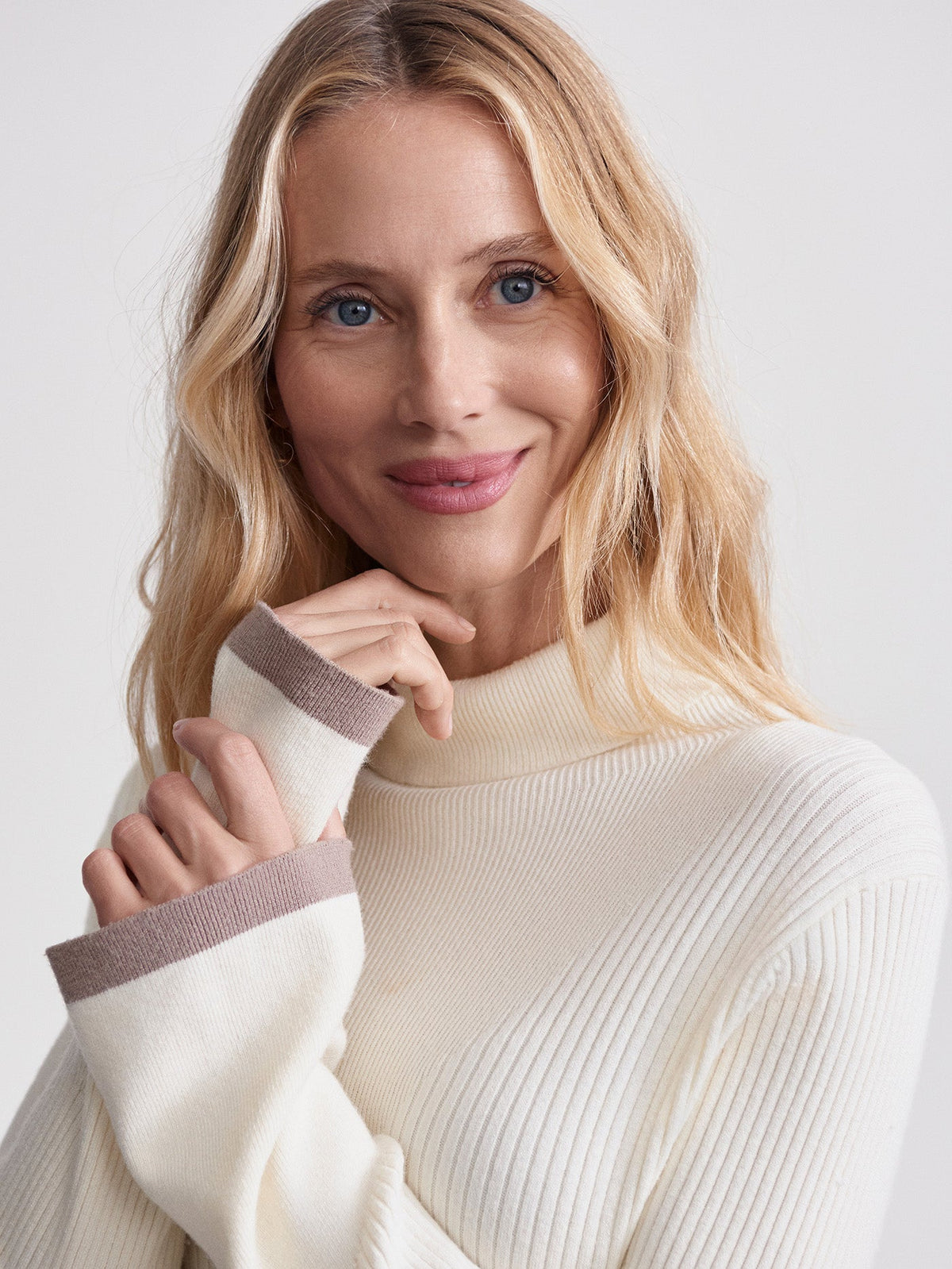 Ravena Rib Knit High Neck Top | Varley Best Seller