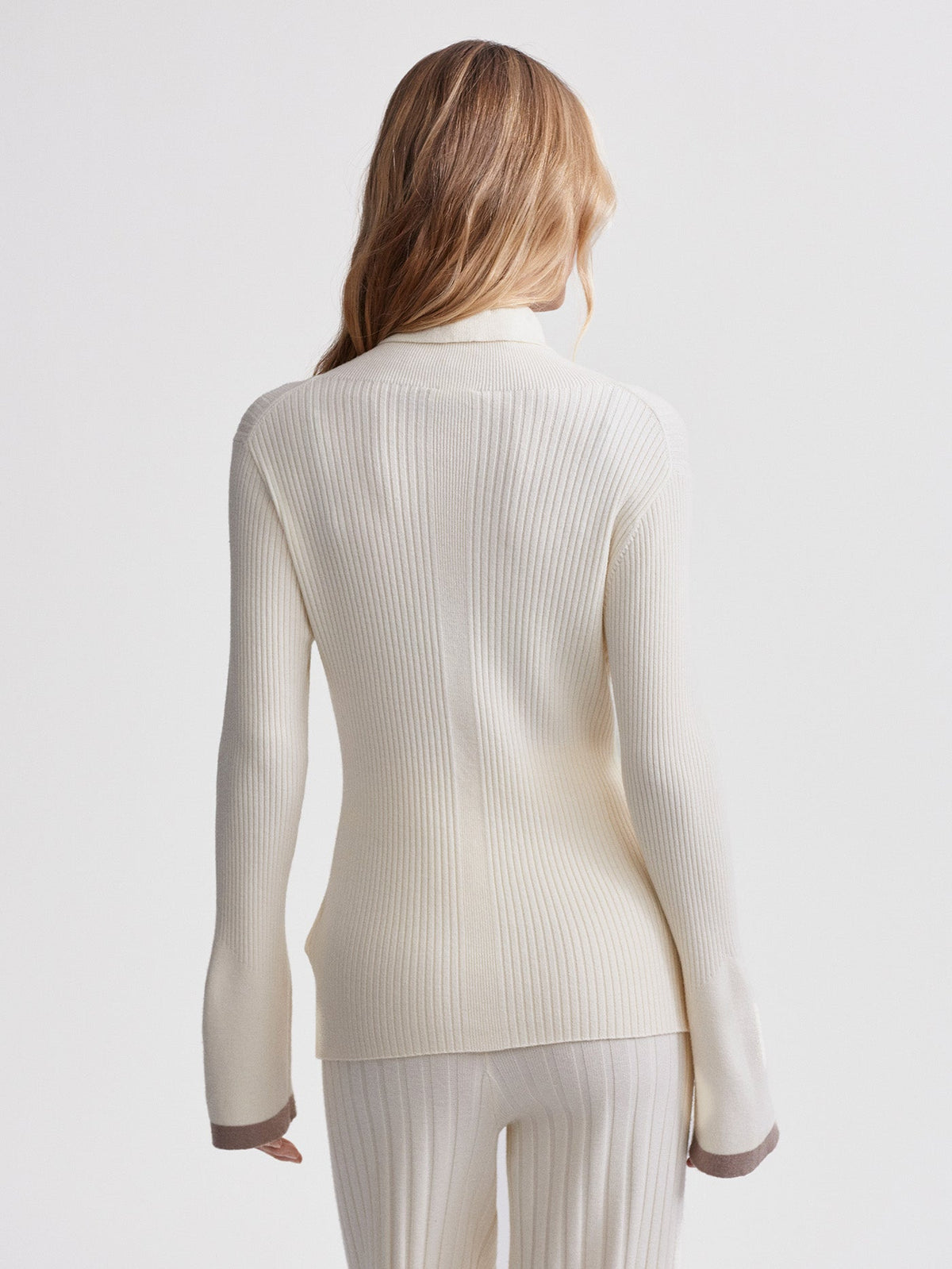 Ravena Rib Knit High Neck Top | Varley Best Seller