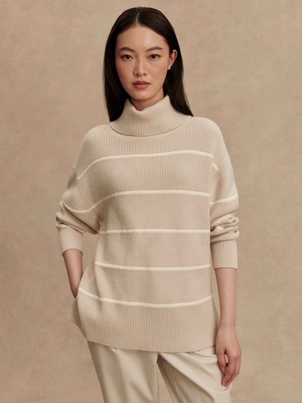 Hamish Stitch Knit Sweater | Varley Everyday