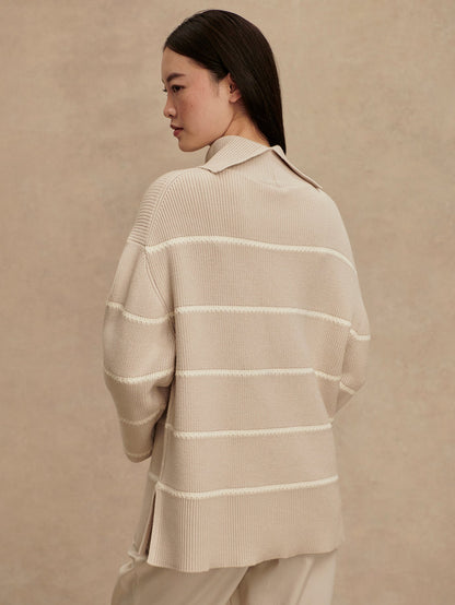 Hamish Stitch Knit Sweater | Varley Everyday